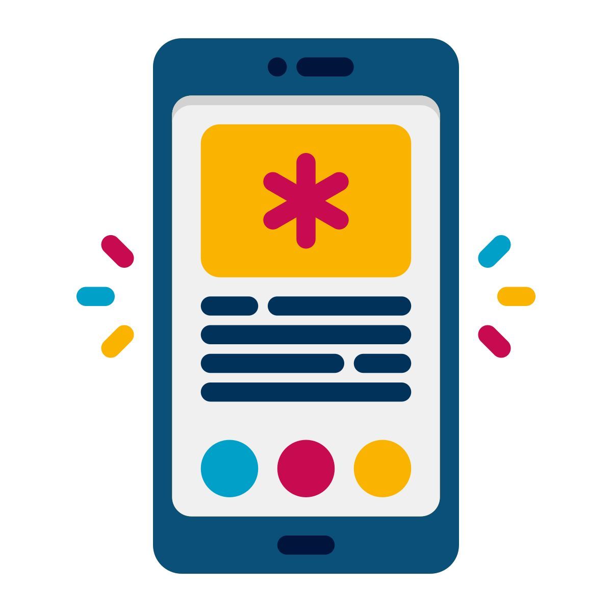 mobile application icon