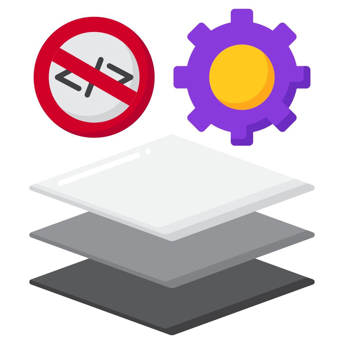 no code icon