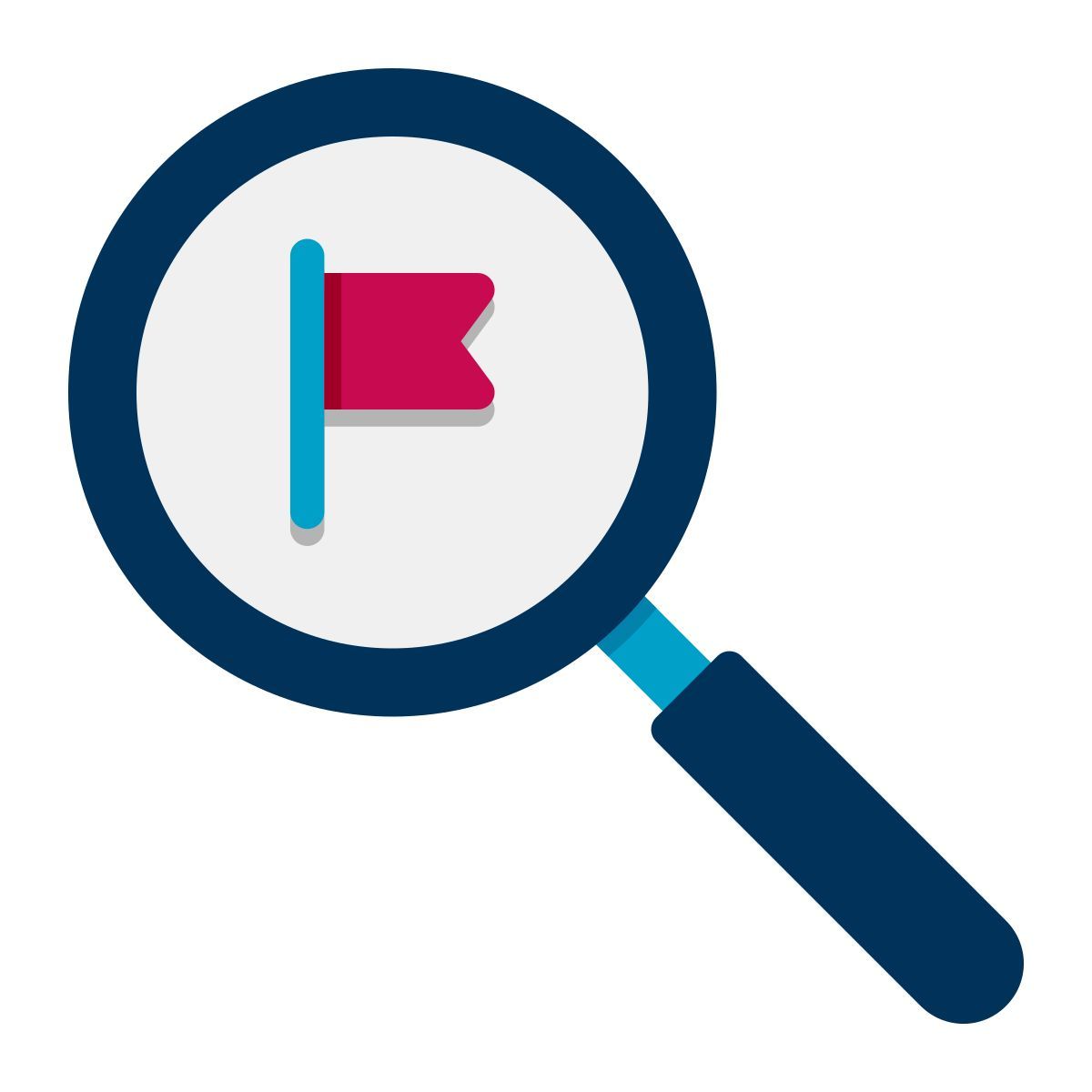 emplacement de recherche icon