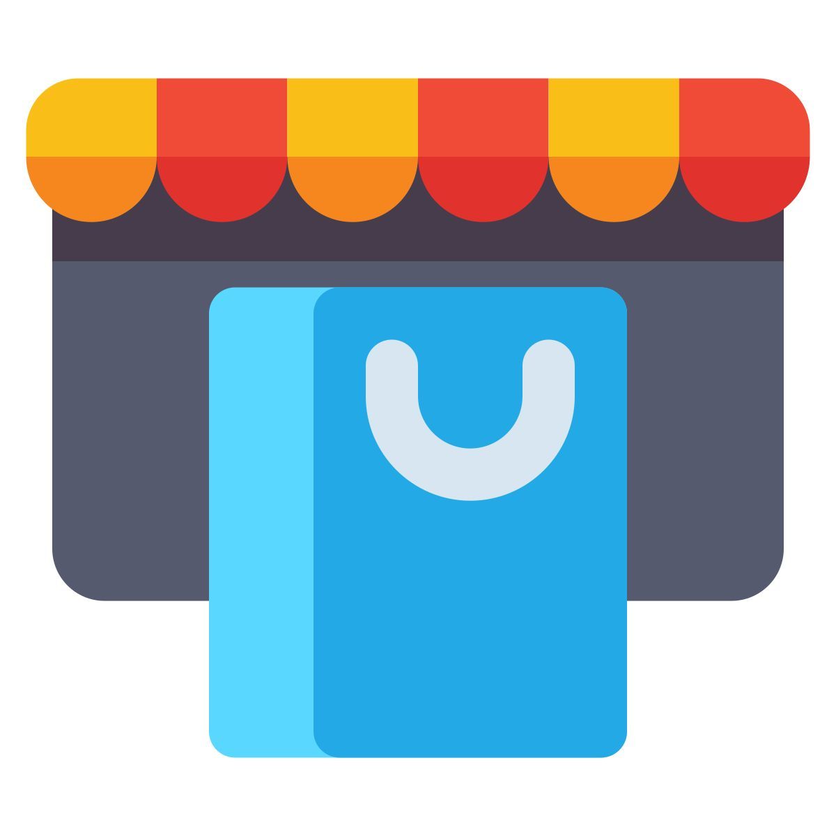 einkaufszentrum icon