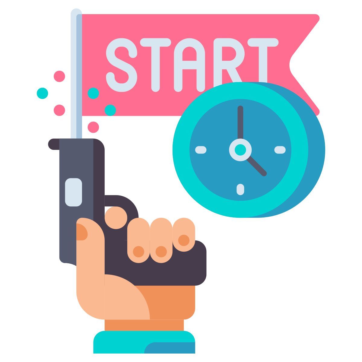start sign icon