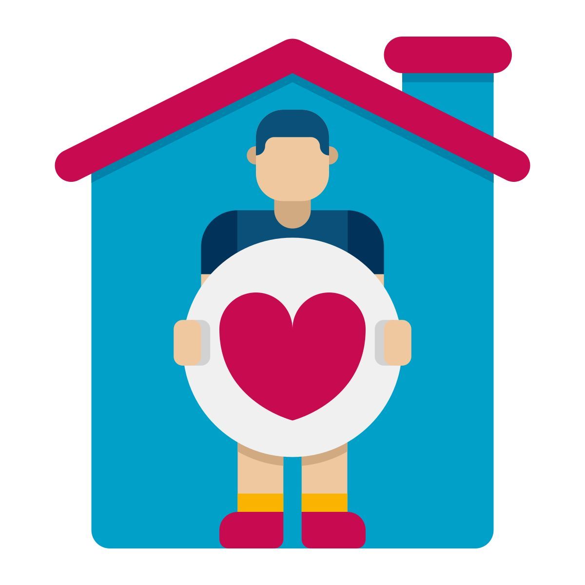 quedarse en casa icon