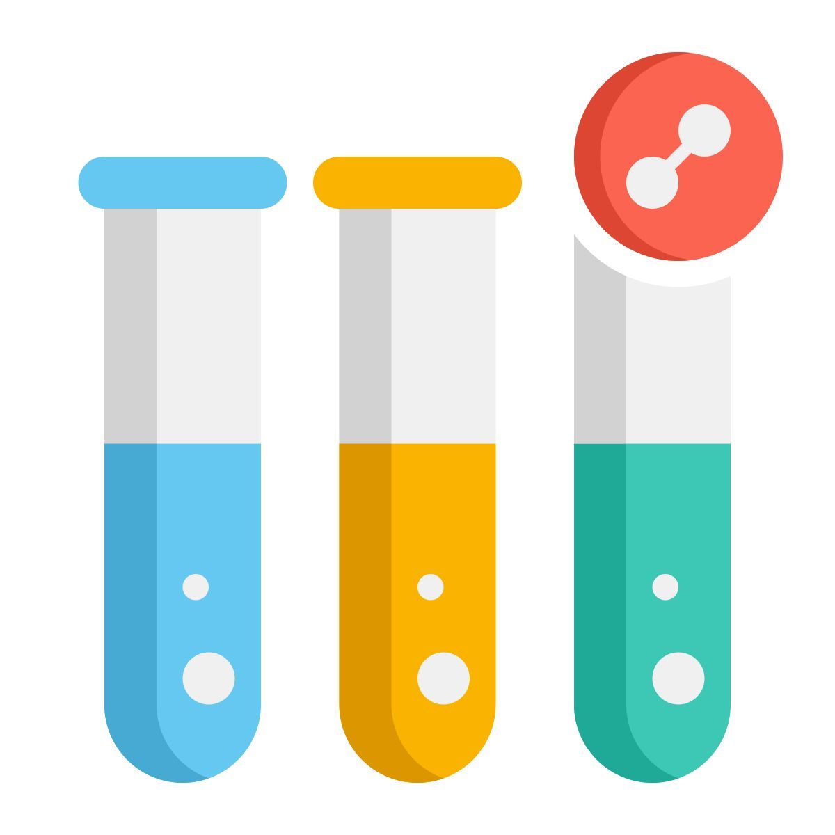 test tubes icon