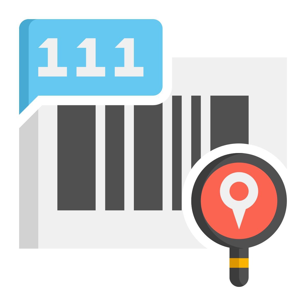 tracking number icon