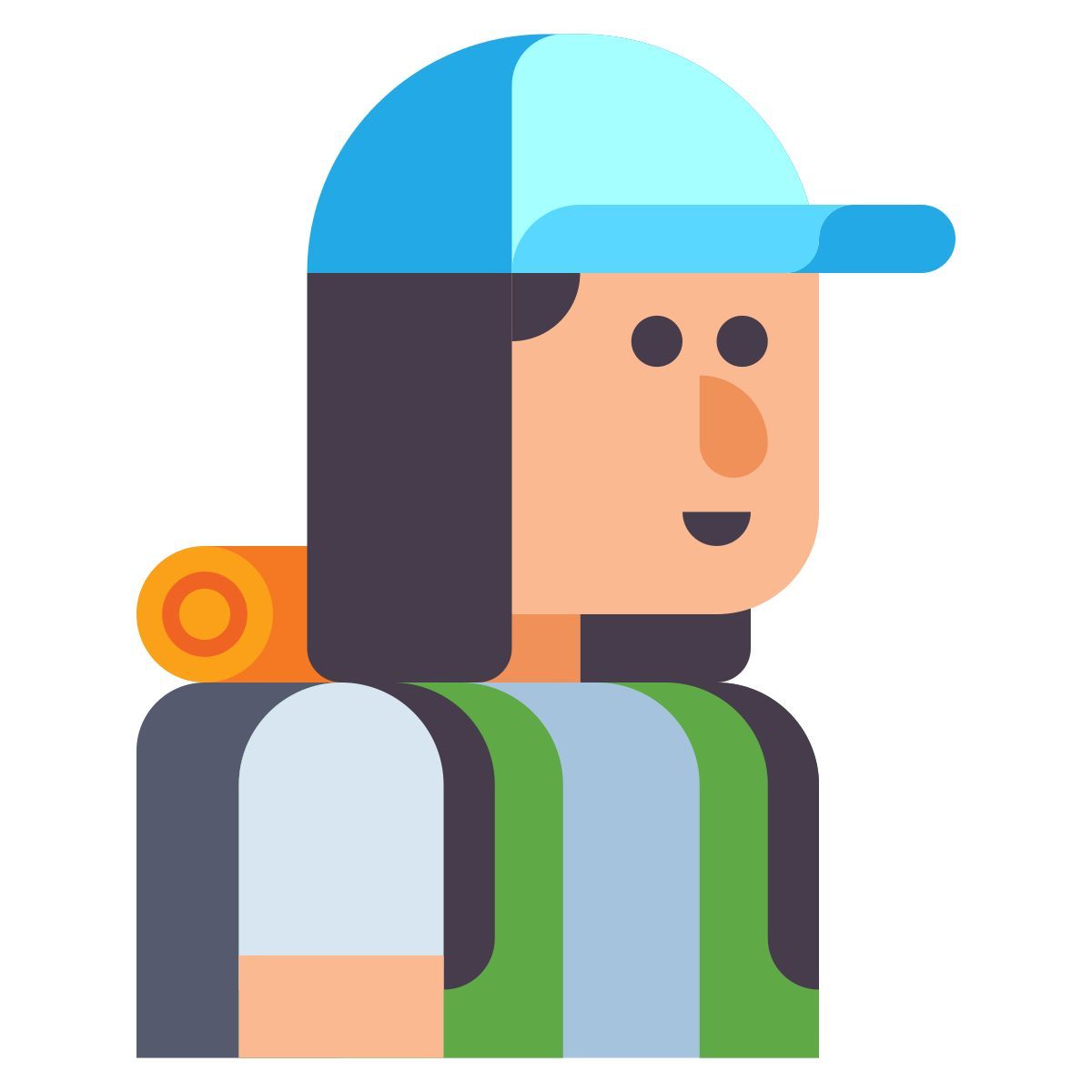 수하물을 가진 승객 icon