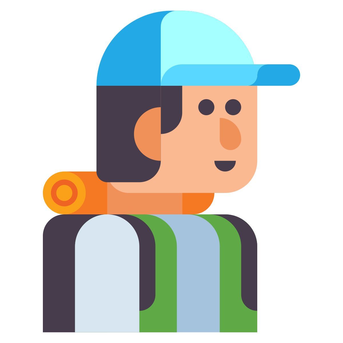 수하물을 가진 승객 icon