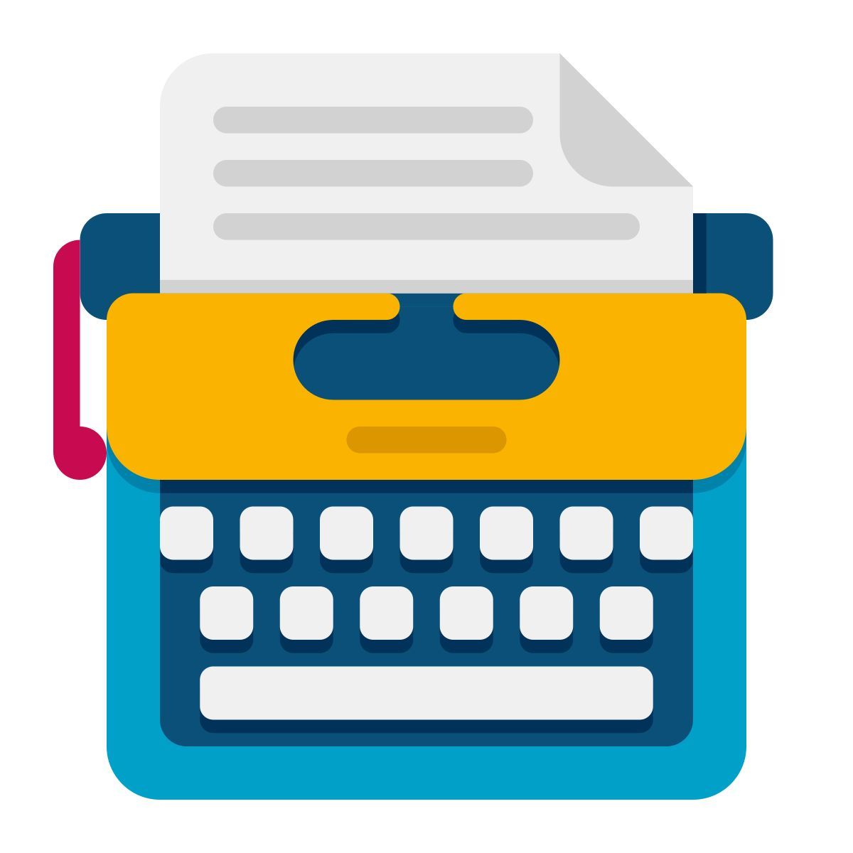 typewriter icon