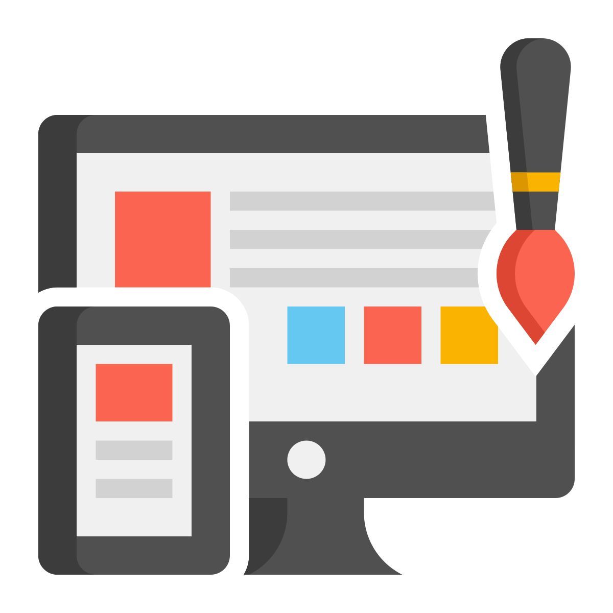 conception de l'interface utilisateur icon