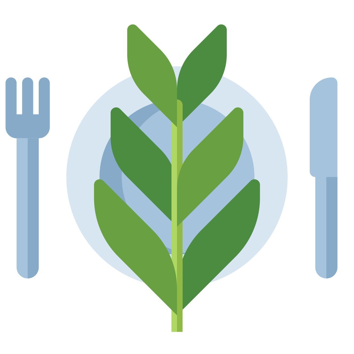 prato vegetariano icon