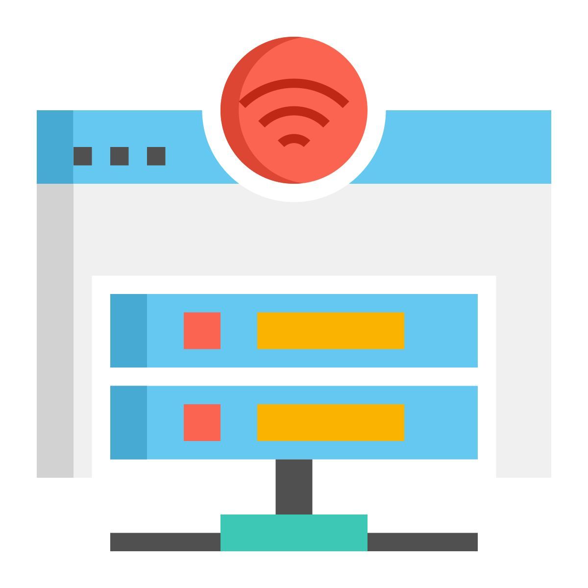 hospedagem web icon