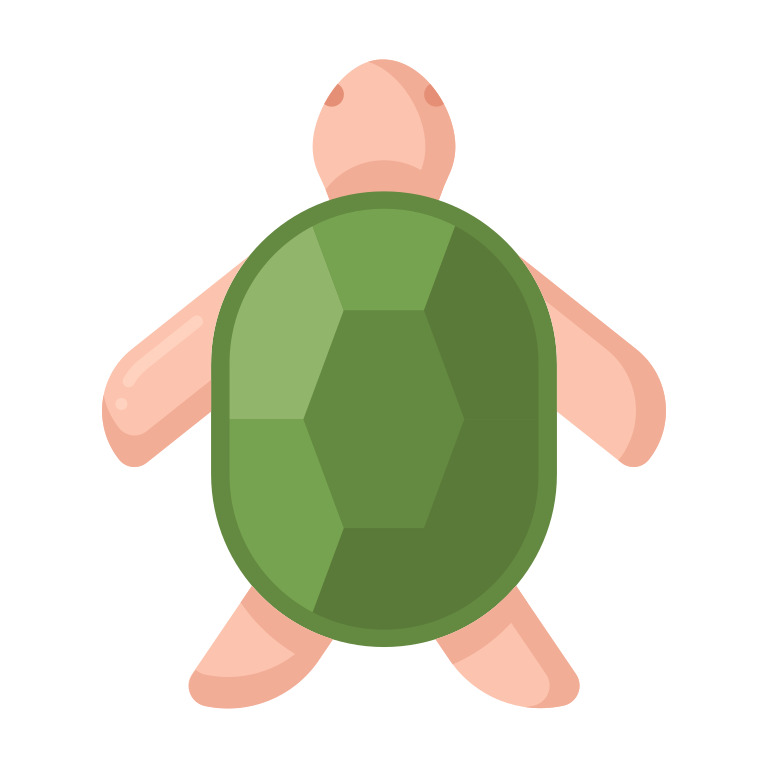 Tortoise のpngとsvgでのイラスト イメージ