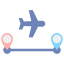 external airplane-map-and-navigation-flaticons-flat-flat-icons icon