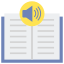 external audio-book-new-media-flaticons-flat-flat-icons icon