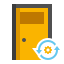 external automatic-doors-back-to-work-flaticons-flat-flat-icons icon