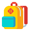 external backpack-summer-season-flaticons-flat-flat-icons icon