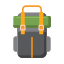 external backpack-vacation-planning-solo-trip-flaticons-flat-flat-icons-3 icon