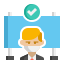 external barriers-back-to-work-flaticons-flat-flat-icons icon