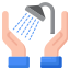 external bathing-inhome-service-flaticons-flat-flat-icons-2 icon