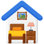 external bedroom-home-improvement-flaticons-flat-flat-icons icon