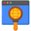 external browser-no-code-flaticons-flat-flat-icons-2 icon