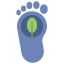 external carbon-footprint-sustainable-living-flaticons-flat-flat-icons-3 icon