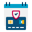 external credit-card-insurance-flaticons-flat-flat-icons icon