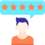 external customer-review-e-commerce-flaticons-flat-flat-icons icon