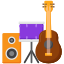 external instruments-music-festival-flaticons-flat-flat-icons icon