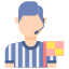 external referee-football-soccer-flaticons-flat-flat-icons icon
