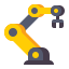 external robotic-arm-robotics-flaticons-flat-flat-icons icon