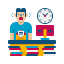 external working-man-job-search-flaticons-flat-flat-icons icon