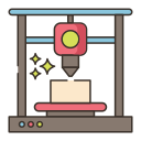 external 3d-printer-devices-flaticons-flat-flat-icons-3 icon