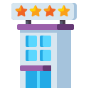 external 4-stars-hotel-management-flaticons-flat-flat-icons icon