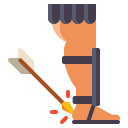 external achilles-ancient-greek-mythology-monsters-and-creatures-flaticons-flat-flat-icons icon