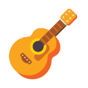 external acoustic-guitar-musical-instruments-flaticons-flat-flat-icons icon