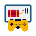 external action-game-game-development-flaticons-flat-flat-icons icon