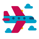 external airplane-transportation-flaticons-flat-flat-icons icon