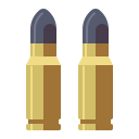 external ammunition-battle-royale-flaticons-flat-flat-icons icon