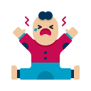 external angry-babies-and-maternity-flaticons-flat-flat-icons icon