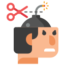 external angry-rage-room-flaticons-flat-flat-icons icon