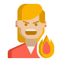 external angry-working-stress-flaticons-flat-flat-icons-3 icon