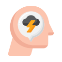 external anxiety-mental-health-flaticons-flat-flat-icons-2 icon