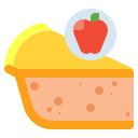 external apple-pie-street-food-flaticons-flat-flat-icons icon