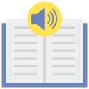 external audio-book-new-media-flaticons-flat-flat-icons icon