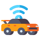 external autonomous-car-the-future-flaticons-flat-flat-icons icon