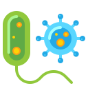 external bacteria-bioengineering-flaticons-flat-flat-icons icon