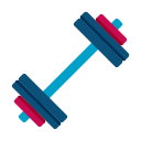 external barbell-fitness-and-healthy-living-flaticons-flat-flat-icons icon