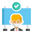 external barriers-back-to-work-flaticons-flat-flat-icons icon