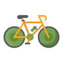 external bicycle-vacation-planning-solo-trip-flaticons-flat-flat-icons-3 icon