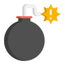 external bomb-security-flaticons-flat-flat-icons icon